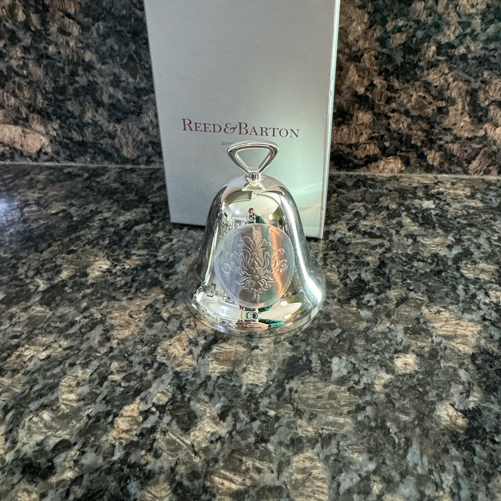 Reed & Barton Silver Bell Ornament Christmas 2024